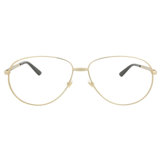 GUCCI AVIATOR UNISEX GOLD FRAME GLASSES - Picture 5 of 6